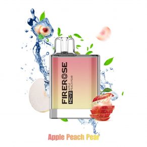 Apple Peach Pear Elux Firerose Nova 600 Disposable Vape