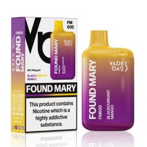 Blackcurrant Mango Found Mary FM600 Disposable Vape
