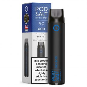 Blue Bull Pod Salt GO 600 Disposable Vape