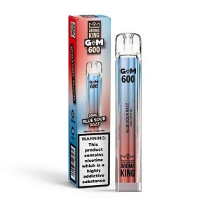 Blue Sour Razz Aroma King Gem 600 Disposable Vape Device