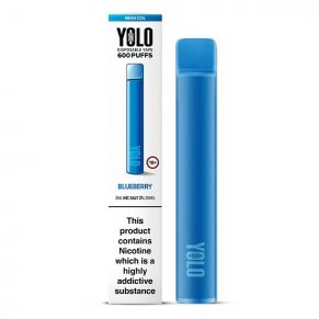 Blueberry Yolo Bar M600 Disposable Vape