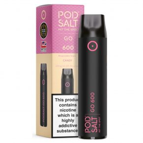 Candy Pod Salt GO 600 Disposable Vape