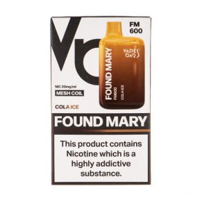 Cola Ice Found Mary FM600 Disposable Vape