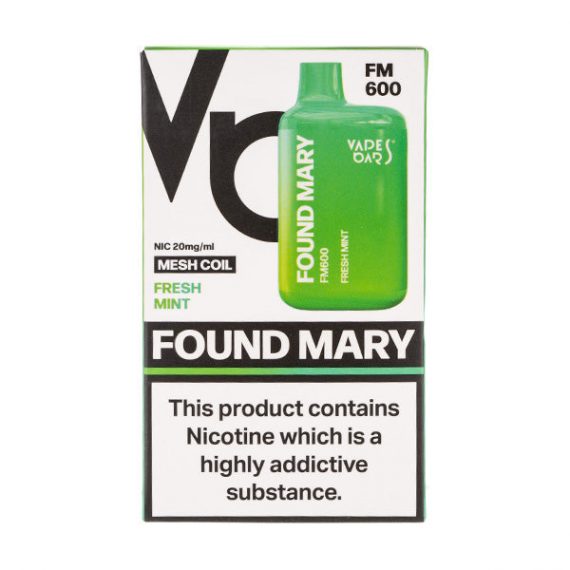 Fresh Mint Found Mary FM600 Disposable Vape