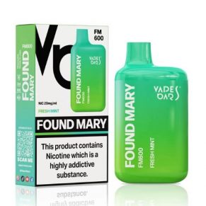 Fresh Mint Found Mary FM600 Disposable Vape