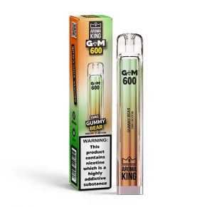 Gummy Bear Aroma King Gem 600 Disposable Vape Device