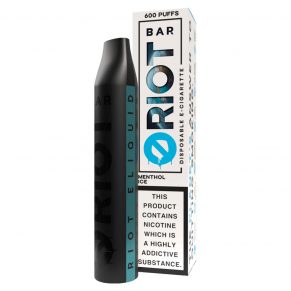 Menthol Ice Riot Bar Disposable Vape Pen