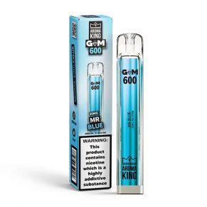 Mr Blue Aroma King Gem 600 Disposable Vape Device