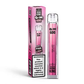Pink Lady Aroma King Gem 600 Disposable Vape Device
