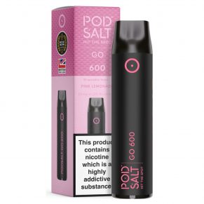 Pink Lemonade Pod Salt GO 600 Disposable Vape
