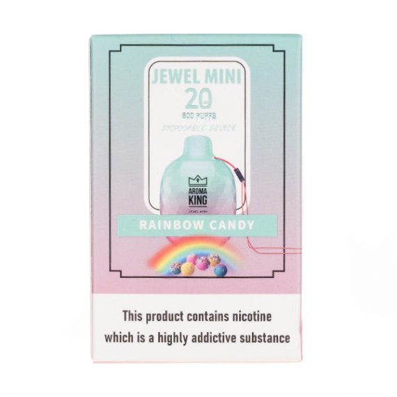 Rainbow Candy Aroma King Jewel Mini 600 Disposable Vape
