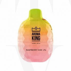 Raspberry Kiwi Aroma King Jewel Mini 600 Disposable Vape