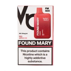 Red Apple Ice Found Mary FM600 Disposable Vape