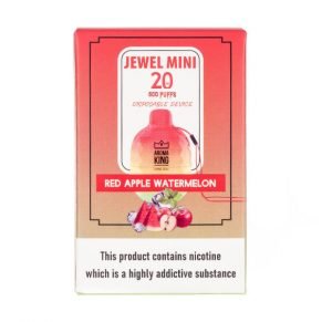 Red Apple Watermelon Aroma King Jewel Mini 600 Disposable Vape