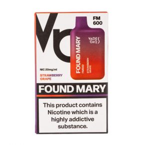 Strawberry Grape Found Mary FM600 Disposable Vape