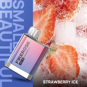 Strawberry Ice Elux Firerose Nova 600 Disposable Vape