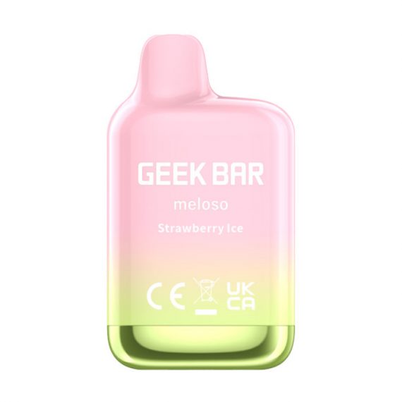 Strawberry Ice Geek Bar Meloso Mini Disposable Vape