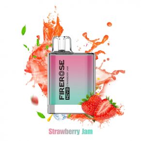 Strawberry Jam Elux Firerose Nova 600 Disposable Vape