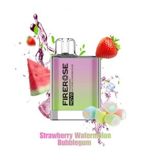 Strawberry Watermelon Bubblegum Elux Firerose Nova 600 Disposable Vape