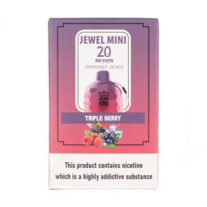 Triple Berry Aroma King Jewel Mini 600 Disposable Vape