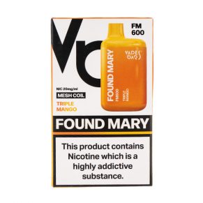 Triple Mango Found Mary FM600 Disposable Vape