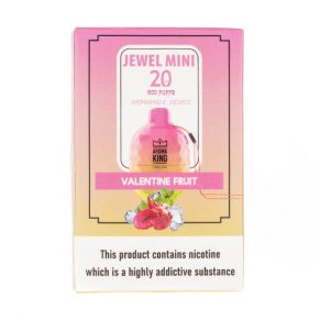 Valentine Fruit Aroma King Jewel Mini 600 Disposable Vape