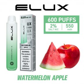 Watermelon Apple Elux Vibe 600 Disposable Vape