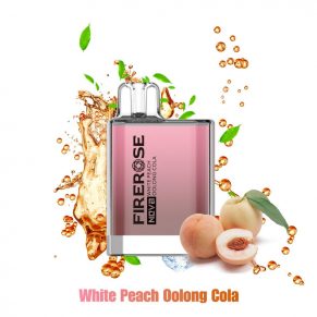 White Peach Oolong Cola Elux Firerose Nova 600 Disposable Vape