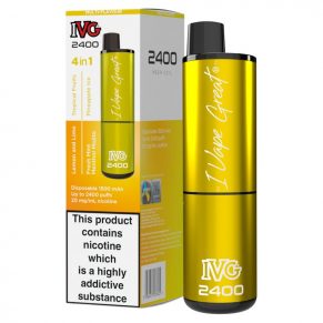 Yellow Edition IVG 2400 Disposable Vape